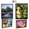 thumbnail image 4 of Creative Mark Illusions Floater Frame For 3/4" Deep Canvases - 20x20" White - No Glass or Backing - Wood Composite Floating Illusion Frame for Canvas Paintings- With Hanging Hardware, 4 of 7