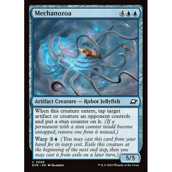 MtG Edge of Eternities Common Mechanozoa (FOIL) #66