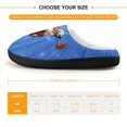 thumbnail image 2 of Adventure Cuphead Mugman Kid's Cotton Slippers Winter Warm Soft Plush Slippers with Rubber Sole Non-Slip Indoor Outdoor Slip on Shoes Fluffy House Slippers For Boys Girls Teen, 2 of 8