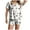 Khaki, variant on felwors Funny Graphic Pajamas for Women Set Button Down Short Sleeve Top and Shorts Pjs Sets Sleepwear Brown, L