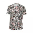 thumbnail image 5 of T Shirt For Men Poker Cards Sports T-Shirt Playing Cards Fashion Men Vintage Tee Shirt Summer Short-, 5 of 7