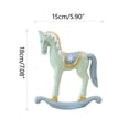 thumbnail image 3 of Caballo de Troya hecho a mano, árbol de Navidad, decoración de caballo de Troya de escritorio, decoraciones para ventanas Wmkox8yii gf7020, 3 of 5