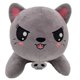 thumbnail image 2 of Juguetes de peluche Miss Misa y Luna Kawaii Gris Esqueleto Ala rosa Muñecas de gato Animales de peluche suaves Regalos de fiesta Petmoko 117, 2 of 3