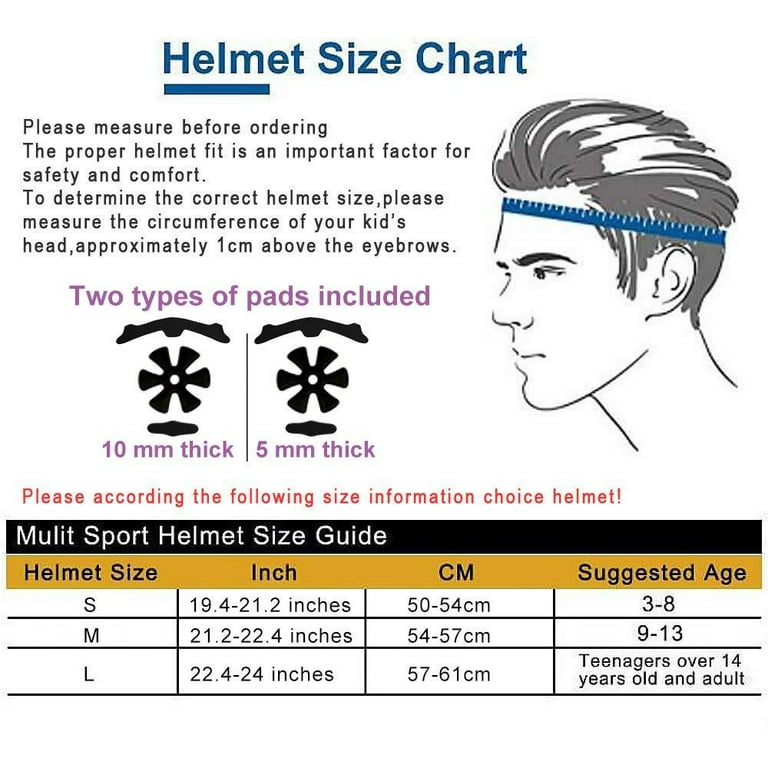 Glaf Toddler Helmet Kids Bike Helmets for 2 8 Years Old Baby Girls Boys Multi Sport Helmet Adjustable Skateboard Bicycle Helmet Lightweight 2 Sizes for Toddler to Youth Black Small 18. 48cm 54cm Walma...