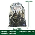 thumbnail image 3 of ASSASSIN’S CREED Bolsa de regalo con cierre de cinta navideño para decoración de Navidad,50cm×80cm., 3 of 6