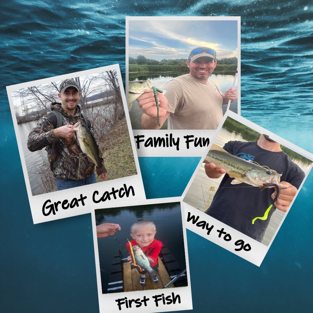 Buy Delong Lures 10 Twister Tail Weedless Fishing Lure Online at