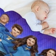 thumbnail image 4 of Blanket Super Soft Cozy Warm Plush Throw Blanket for Boys Girls Kids, Lightweight Fuzzy Flannel Blankets for Couch Sofa Bed Travel Camping Gifts 80"x60", 4 of 8