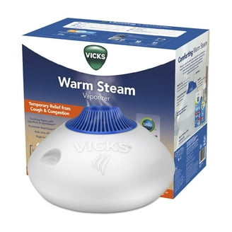 Vicks Warm Steam Vaporizer with Nightlight (Pack of 3)