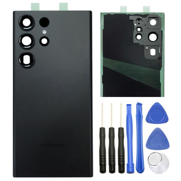 Reemplazo de cubierta de puerta trasera de vidrio para Samsung Galaxy S23 Ultra