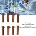 thumbnail image 3 of 500Pcs Micro Test Tubes, Clear Polypropylene Rounded Microtube Sample Vial Plastic Centrifuge Tube for Laboratory, 3 of 7