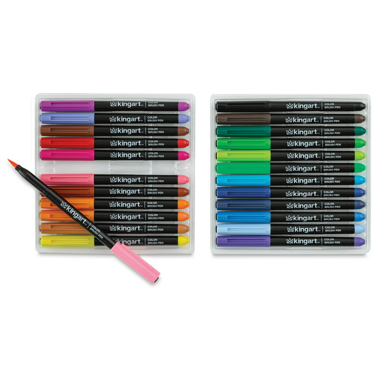 Set of 24 Real Brush Pens 24colors Watercolor Markers by Arteza for sale  online