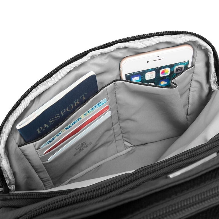 Travelon Anti-Theft Classic North South Crossbody, 12.5 x 12 x 4
