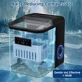thumbnail image 4 of Máquina para hacer cubitos de hielo SRGAFIX con 2 formas de añadir agua 15 kg/24 h, 4 of 9