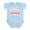 Sky Blue, variant on CafePress - Onederful 1St Birthday First Infant Creeper - Baby Light Bodysuit, Size Newborn - 24 Months