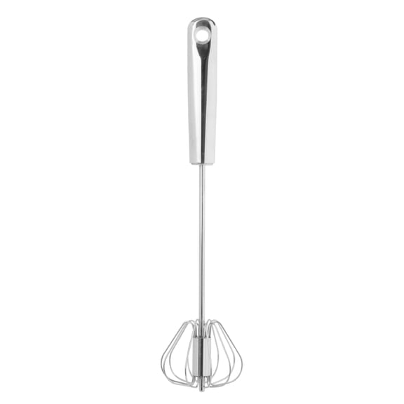 Mainstays Large Stainless Steel Push Whisk 12-Inch
