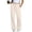 Beige, variant on Stralyhd Womens Wide Leg Sweatpants Relaxed Fit Drawstring High Waisted Lounge Travel Pants Dressy Casual Fall Fashion Outfits with Pockets Navy M