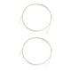 thumbnail image 3 of Vogacara 50cm 925 Sterling  Wire for Beading Wire  Making Jewelry 2piezas Plata 0.5 mm, 3 of 6