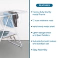 thumbnail image 4 of Honey Can Do Heavy-Duty Gullwing Collapsible Clothes Drying Rack, 4 of 5