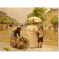 thumbnail image 1 of Ceramic Tile Mural-Louis Marie Schryver Mother Child Painting 28. 32" w x 24" h using (12) 8 x 8 ceramic tiles, 1 of 3