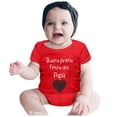 thumbnail image 6 of YUIVH Toddler Baby Girl Ruffled Sleeveless Romper Boys Girls Short Sleeve Letter Prints Romper Bodysuits Clothes Floral Jumpsuit Summer Clothes, 6 of 6
