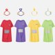 thumbnail image 4 of Teletubbies-Disfraz de Anime divertido para adultos, traje de manga larga, suave y transpirable, 4 colores, para verano, 2022, 4 of 4