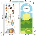 thumbnail image 1 of 32Pcs Hacer una Pascua Él Vive Pegatina Escenas Puerta Nob Hangers, DIY Pascua Jesús Resur X1zuue X1zuue, 1 of 2
