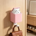 thumbnail image 4 of Cute Pop-up Lucky Cat Decorative Self-adhesive Hook, Punch-free Cartoon Wall Hanger For Keys, Hats And Small Accessories, Household Decor Hook, 4 of 6