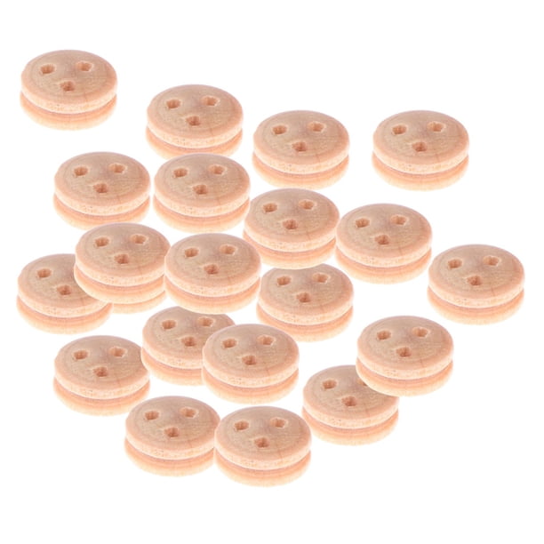 20 bloques de polea muy detallados para veleros antiguos, duraderos, de madera para bricolaje. 8mm