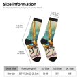 thumbnail image 2 of KLL Cartoon Dragonfly Art Print Cool Socks Men's Women's Crew Socks Funny Crazy Novelty Stockings, 2 of 6
