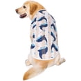 thumbnail image 3 of HQREA Pet Clothes Dog Summer T-Shirt Printed Breathable Dog Vest Clothes Outfit for Large Dogs, 3 of 6