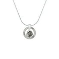 thumbnail image 2 of Delight Jewelry Silvertone Small Indian - Mascot Joy Ring Charm Necklace, 18", 2 of 4