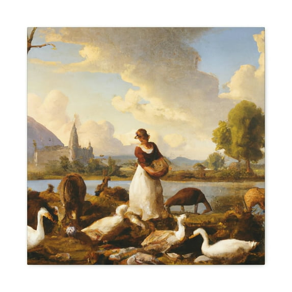 Duck in Dreamland - Canvas