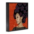 thumbnail image 2 of Stupell Industries Eclectic Portrait Of A Dreamer Black Framed Giclee Art, 12 x 12, by Lynnda Rakos, 2 of 8
