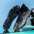 thumbnail image 2 of Zapatos de fútbol para hombre, botas profesionales, cornamusas para deportes al aire libre, entrenamiento ultraligero y antideslizante de alta calidad, Unisex, hierba FG/TF, 2 of 5