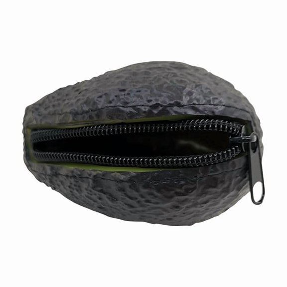 Simulation Avocado Coin Purse Key Storage Bag Fun Hand Gift Mini Bag y7168
