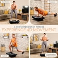 thumbnail image 4 of Lifepro Rumblex Pro Machine d'Exercice à Plaque Vibrante 4D – Plaque Vibrante pour Perte de Poids, Circulation, Récupération et Entraînement entraînement Physique à Domicile - Noir, 4 of 8