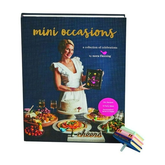 Nora Fleming Mini Occasions Cook Book with Bonus Book Mini BKMO