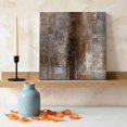 thumbnail image 3 of Ships Next Day Canvas Wall Art 12"x12",Brown Wood Framed Canvas Print Painting,Retro Oil Painting Modern Abstract Art Aesthetics Ready to Hang Small Picture Wall Decor for Kitchen Dining Room Office, 3 of 9