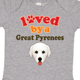 thumbnail image 4 of Inktastic Great Pyrenees Dog Gift Boys or Girls Baby Bodysuit, 4 of 5
