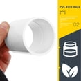 thumbnail image 4 of MasteelfCA 5 Pcs Raccord de Tuyau Composant de Tuyau Pvc Raccord d'Irrigation 50mm Raccord de Jardinage, 4 of 7
