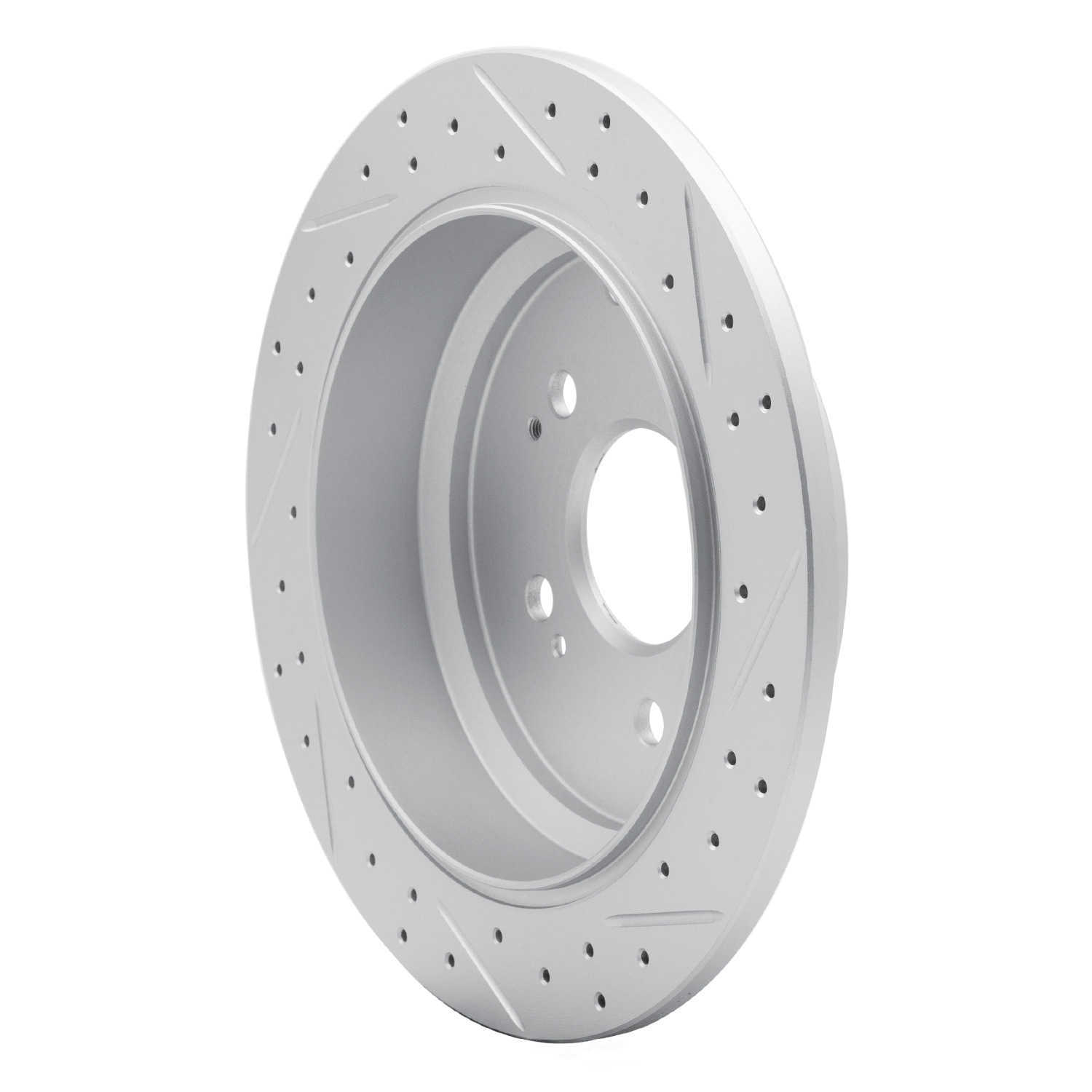 Dynamic Friction Company 830-59050L DFC Geoperformance Rotor - Drilled and Slotted