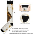 thumbnail image 3 of Coolnut Christmas Gnomes Compression Socks Women Men Knee High Stockings for Sports,Running,Travel 1Pair, 3 of 7