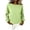 Green, variant on Womens Oversized Crewneck Sweatshirt, Fleece Pullover Top with Cut Out Sleeve Design, Casual Loose Fit Spring Outfits for Lounge, Daily Wear and Street Style Black