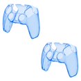 thumbnail image 4 of Funda protectora Seitruly para mango de juego PS5 Azul Transparente 2Conjunto, 4 of 6
