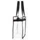 thumbnail image 3 of Bolso de mano de PVC transparente para compras, para juegos de pelota, conciertos, 3 of 6