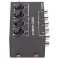 thumbnail image 3 of Passive Mixer, 4 Channel Mixer Line Mixer Stereo   for Small Club, 3 of 7