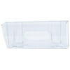 deflecto Oversized Magnetic Wall File Pocket, Legal/Letter, Clear