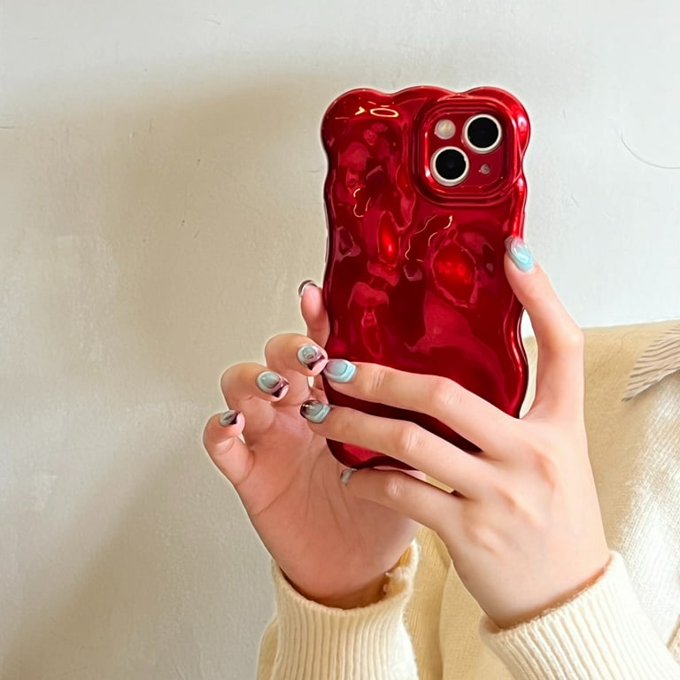 Compatible with iPhone 12 Wavy Phone Case, Cute 3D Wave Bubble Pattern and Stylish Wavy Border Soft TPU Protection Shockproof Phone Case for Women Girls for iPhone 12, Red - Walmart.com Compatible with iPhone 12 Wavy Phone Case, Cute 3D Wave Bubble Pattern and Stylish Wavy Border Soft TPU Protection Shockproof Phone Case for Women Girls for iPhone 12, Red - Walmart.com