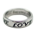 thumbnail image 4 of Stainless Steel True Love Waits Ring-Matthew 19:5 by Shields of Strength, 4 of 4