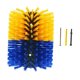 thumbnail image 5 of Cepillo rascador para ganado, simple, de 19 x 22 cm, para cabras, eficiente para caballos Amarillo y azul, 5 of 9
